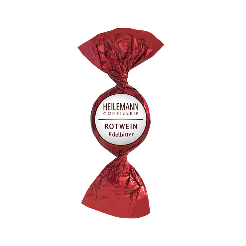 Heilemann Rotwein Praliné-Kugel, 15 g