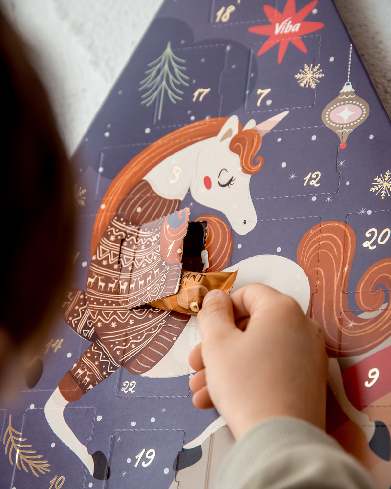 Adventskalender Einhorn - Türchen öffnen