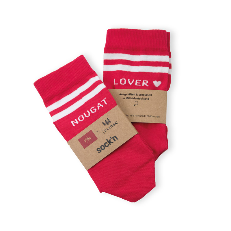 Viba x [ot ku'thüʁ] Sock'n Nougat Lover, Gr. 35-38