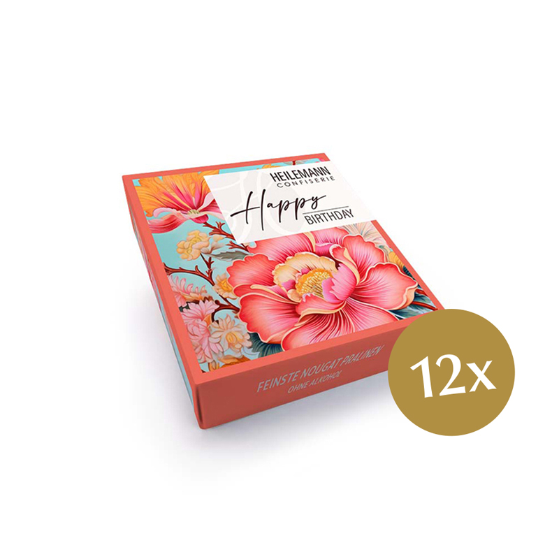 Heilemann "Happy Birthday" Pralinen, 12 x 48 g