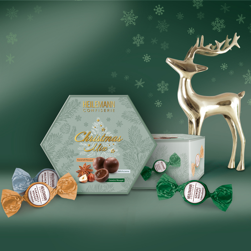 Heilemann Chritsmas Mix Pralinenkugeln als Weihnachtsgeschenk