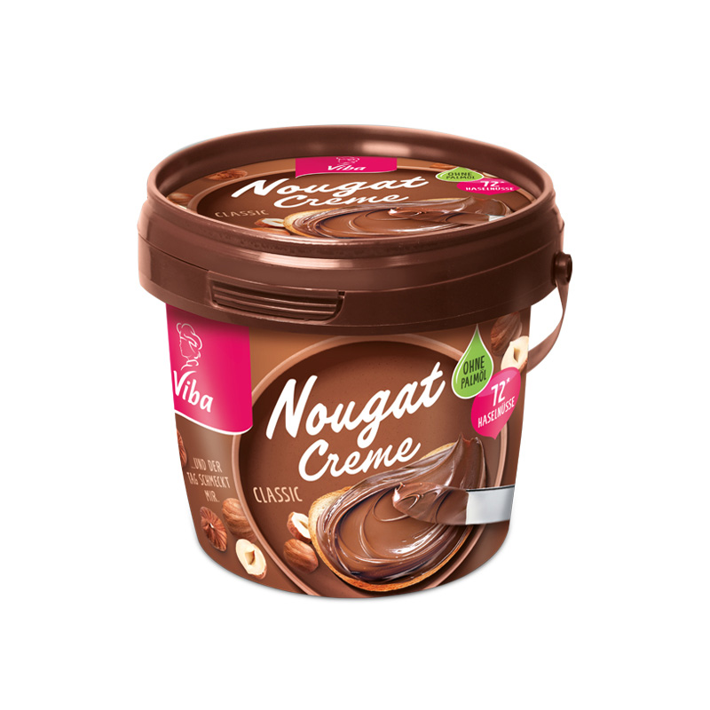 Viba Nougat-Creme Classic Palmölfrei, 375 g