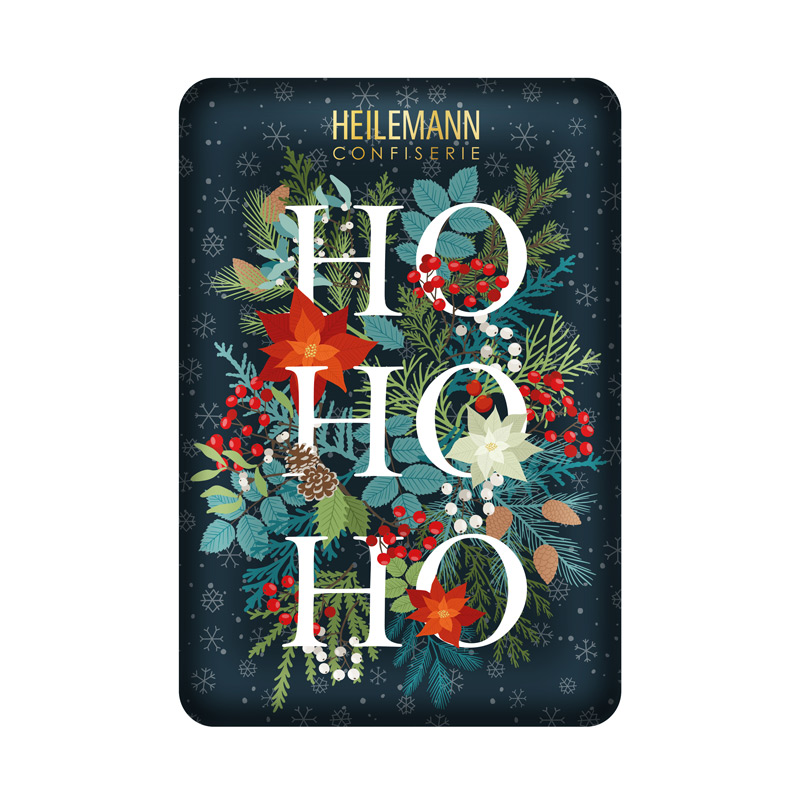 Heilemann Weihnachts-Geschenkdose "HO HO HO"