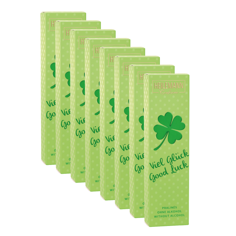 Heilemann Pralinen "Viel Glück", 8 x 52 g