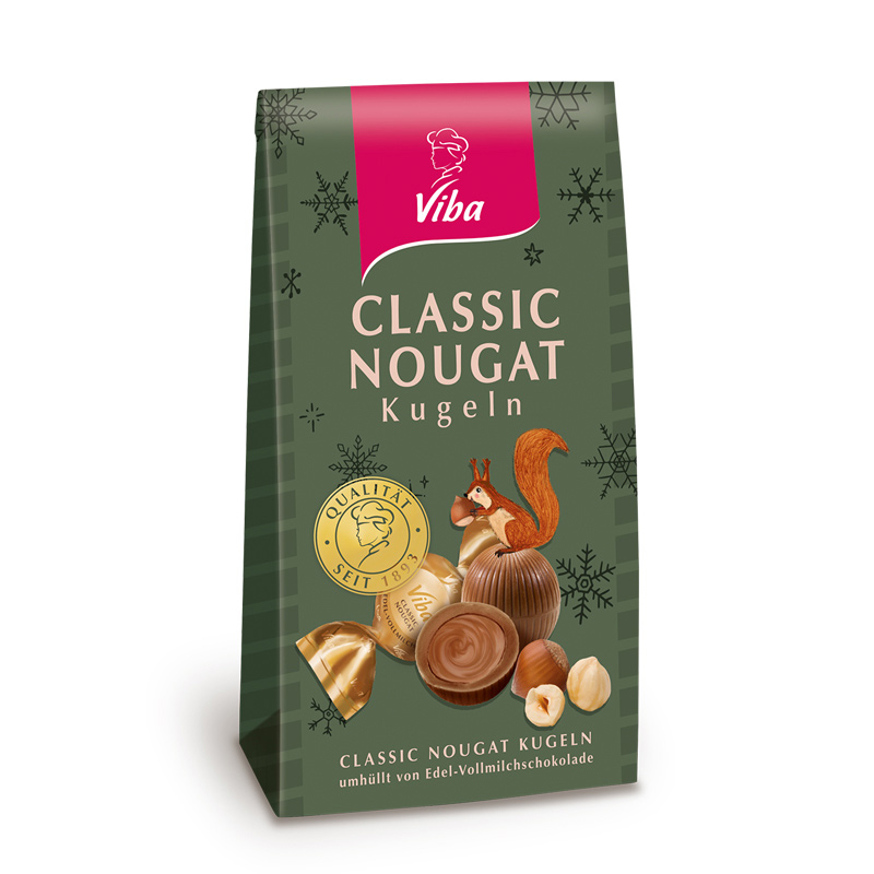 Viba Classic Nougat Kugeln, 105 g