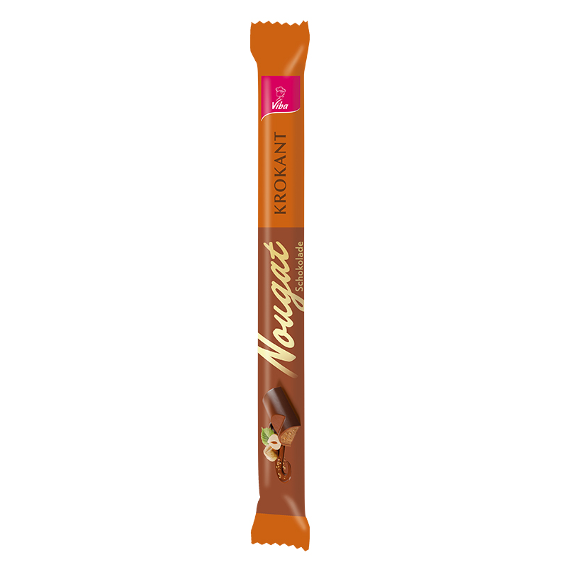 Viba Nougat-Schokoladen Stick Krokant, 40 g