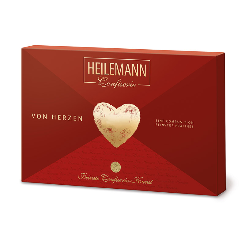 Heilemann Praliné Composition „Von Herzen“, 122 g
