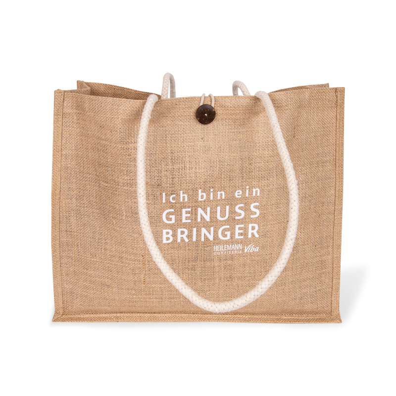 Genussbringer Jutetasche