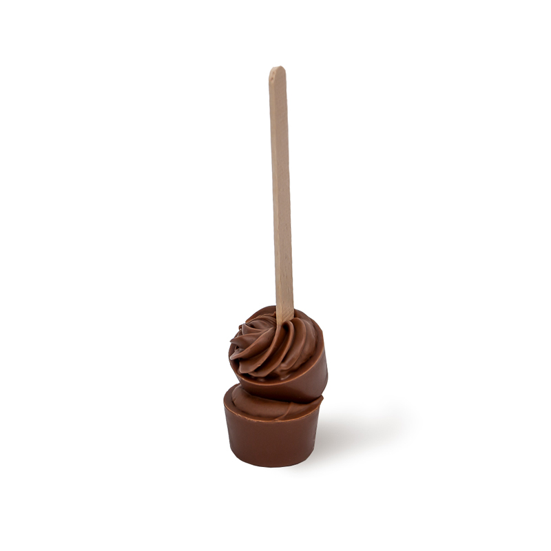 Viba Trinknougat Classic am Stiel für die Tasse