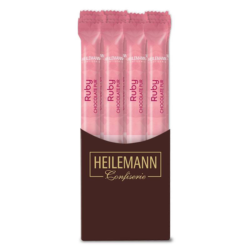 Heilemann Ruby Chocolate Stick, 24 x 40 g