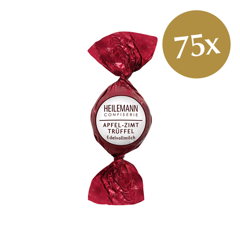Heilemann Apfel-Zimt Praliné-Kugel, 75 x 15 g