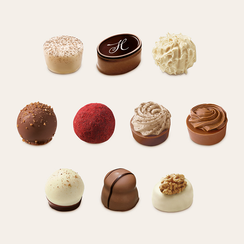 Heilemann Unsere Besten Pralinen Komposition, 198 g, Inhalt