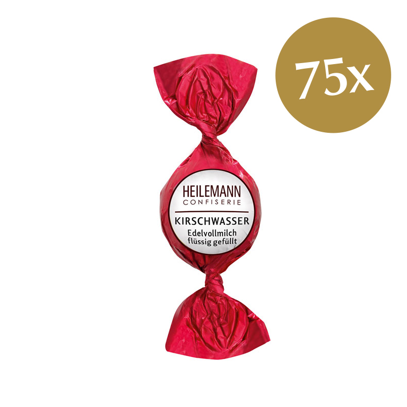 Heilemann Kirschwasser Praliné-Kugel, 75 x 15 g
