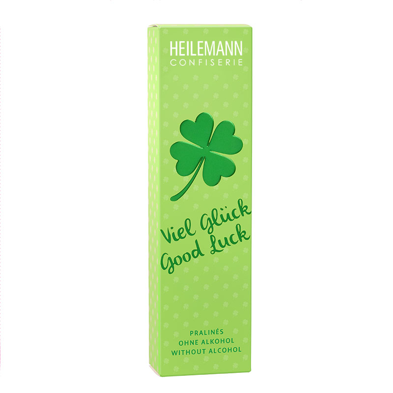 Heilemann Pralinen "Viel Glück", "good luck"