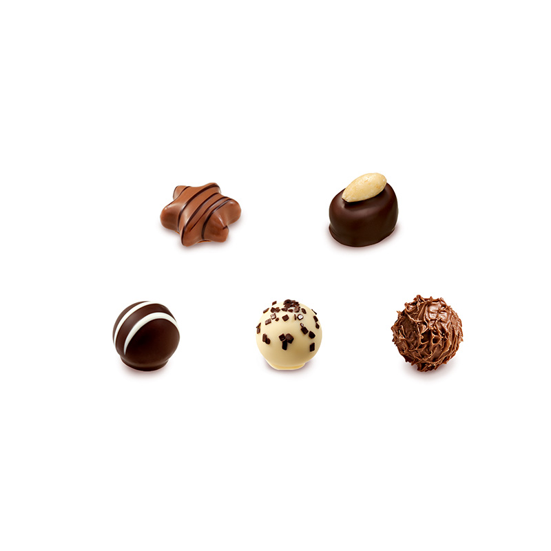 Heilemann Winter-Pralinen, 63 g - Inhalt