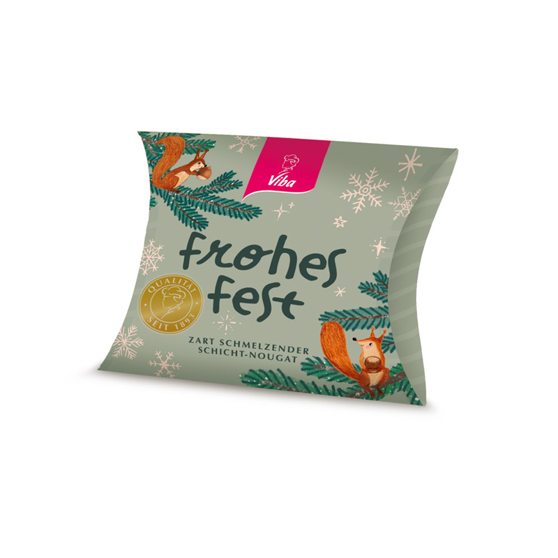 Viba Kissenschachtel "Frohes Fest", 50 g
