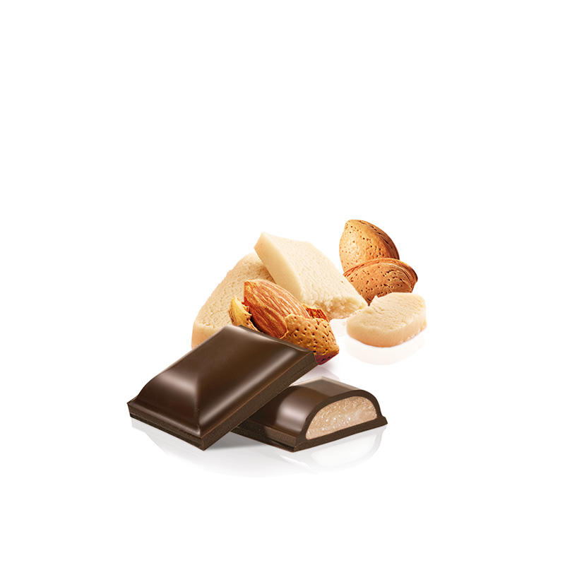 Heilemann Marzipan in Edelbitter-Schokolade - Stücke