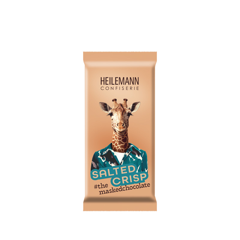 Heilemann "Salted Crisp" Edelvollmilch-Schokolade, 37 g