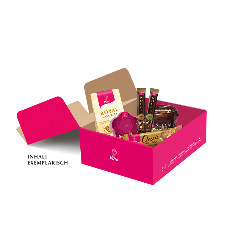 Viba Nougat-Abo, ganzjährig, Inhalt exemplarisch