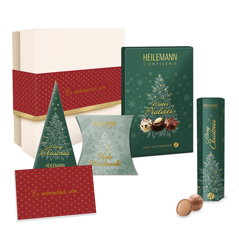 Heilemann Geschenkbox "Merry Christmas", 331 g
