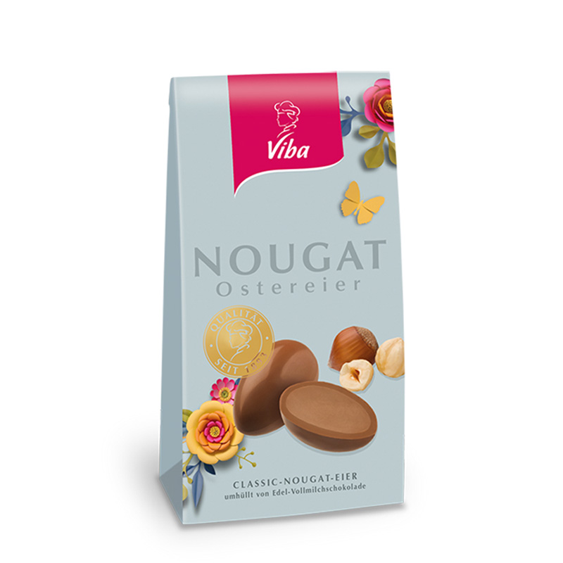 Viba Classic Nougat Eier im Beutel, 114 g