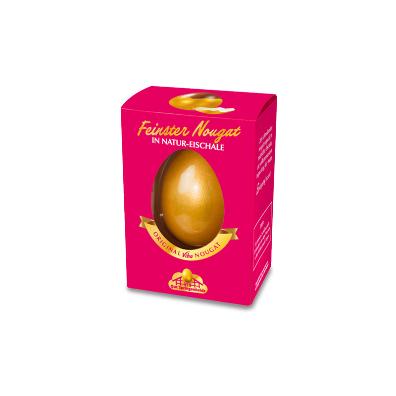 Viba Nougat Osterei in Natureischale Verpackung
