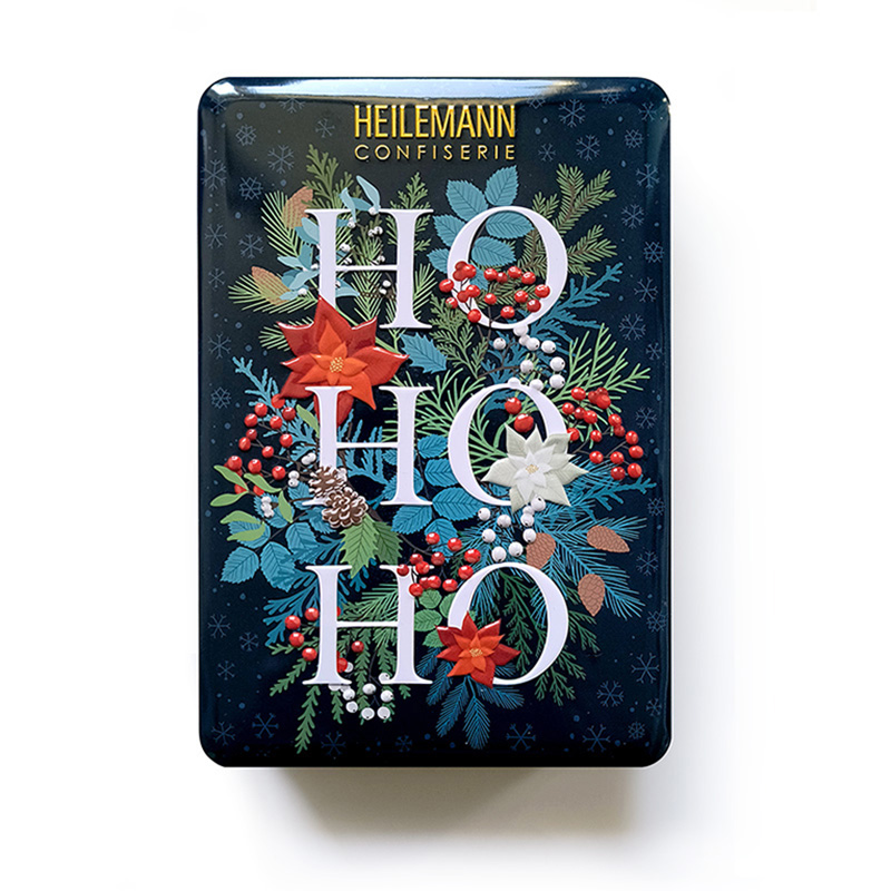 Heilemann Weihnachts-Geschenkdose "HO HO HO", 125 g