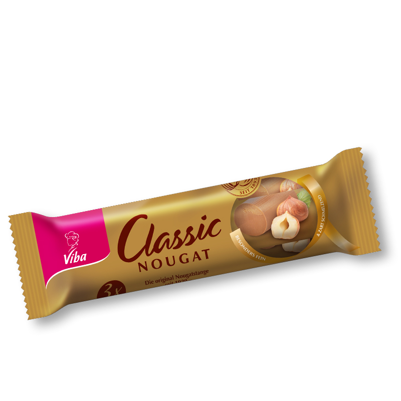 Viba Classic Nougat Jumbo 3er Pack, 150 g