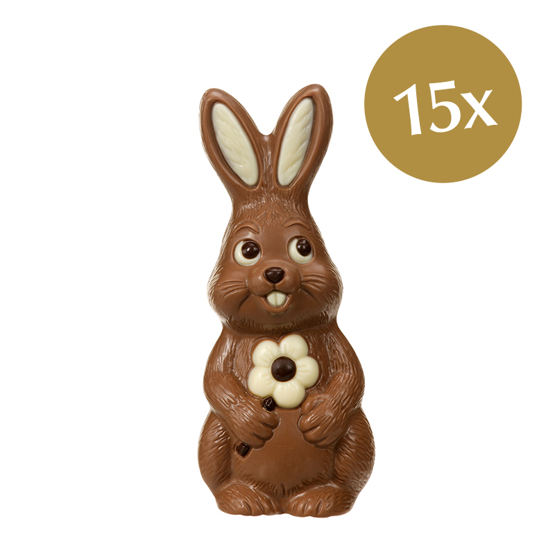 Heilemann Lustiger Hase Edelvollmilch, 15 x 70 g