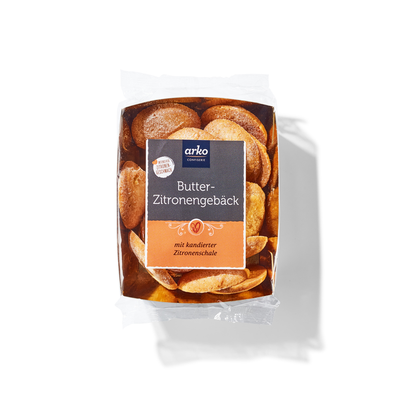 arko Butter-Zitronengebäck, 160 g