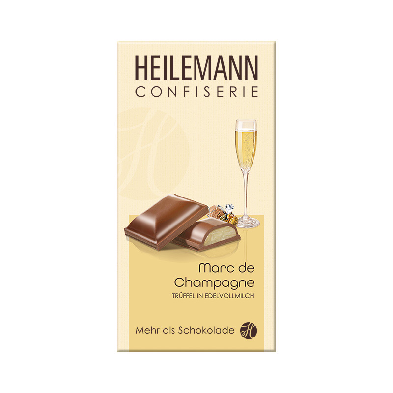 Heilemann Marc de Champagne-Trüffel Edelvollmilch-Schokolade