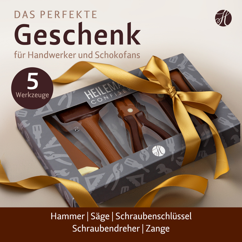 Heilemann Geschenkset Werkzeuge für Handwerker