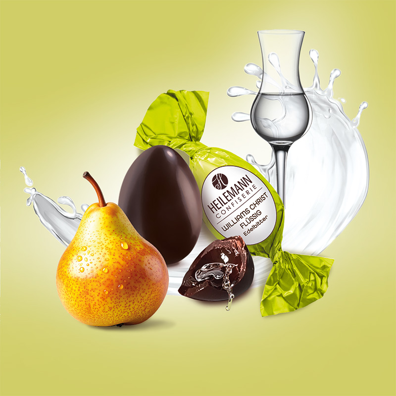 Heilemann Williams Christ Birne Ei - flüßige Obstler Füllung