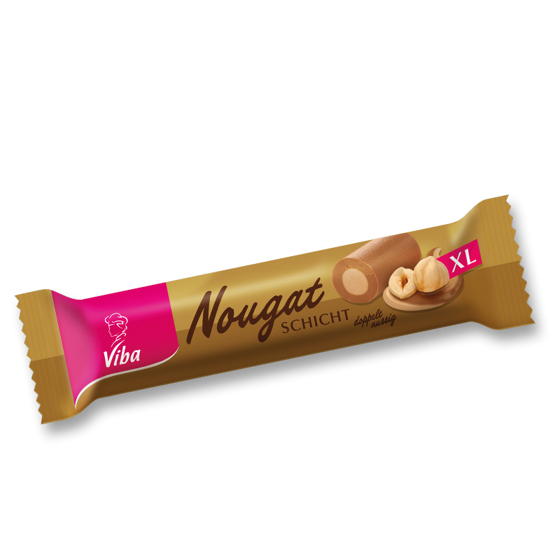 Viba Schicht-Nougat Stange XL, 200 g