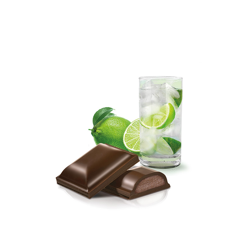 Heilemann Gin-Limette Trüffel in Edelbitter-Schokolade - Zutaten