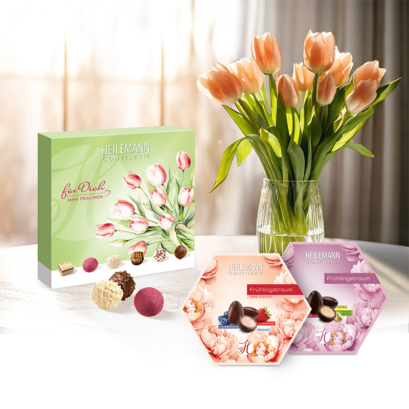 Heilemann Frühlingstraum gefüllte Eier mit Alkohol - Frühlingsgeschenke