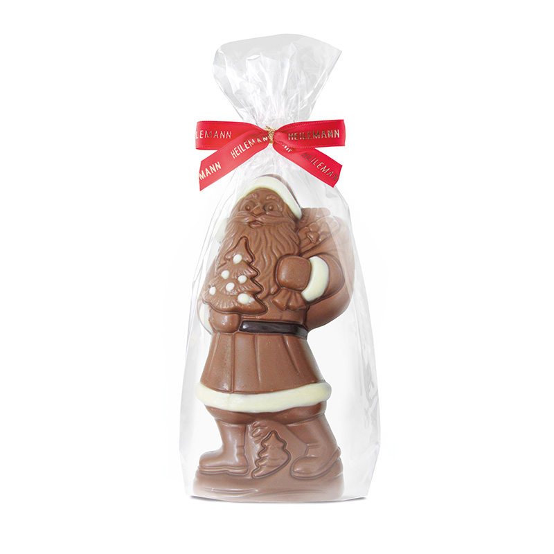 Heilemann Weihnachtsmann mit Tanne Edelvollmilch, 125 g im Beutel