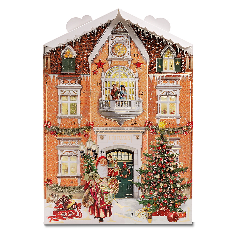 Heilemann Adventskalender mit Dach, 280 g