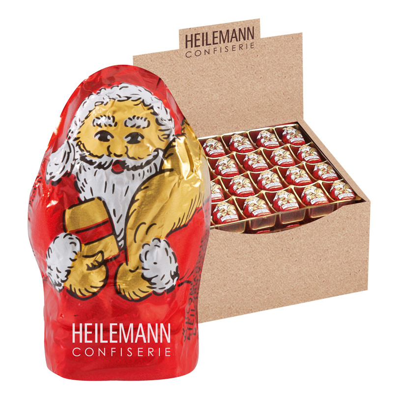 Heilemann Weihnachtsmännchen Edelvollmilch, 168 x 10 g