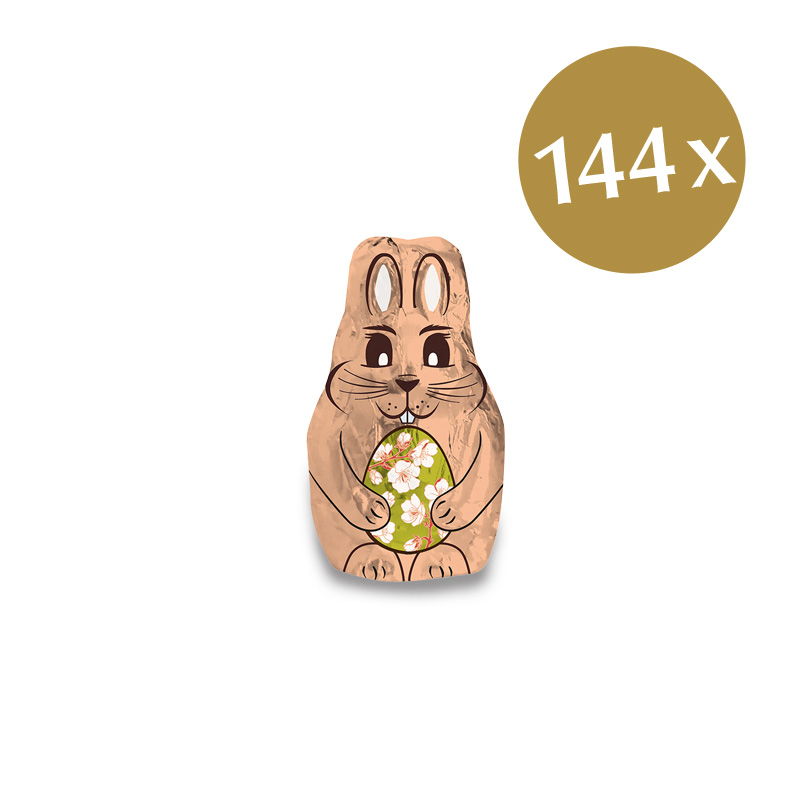 Heilemann Osterhäschen gefüllt mit Nougat, 144 x 10 g