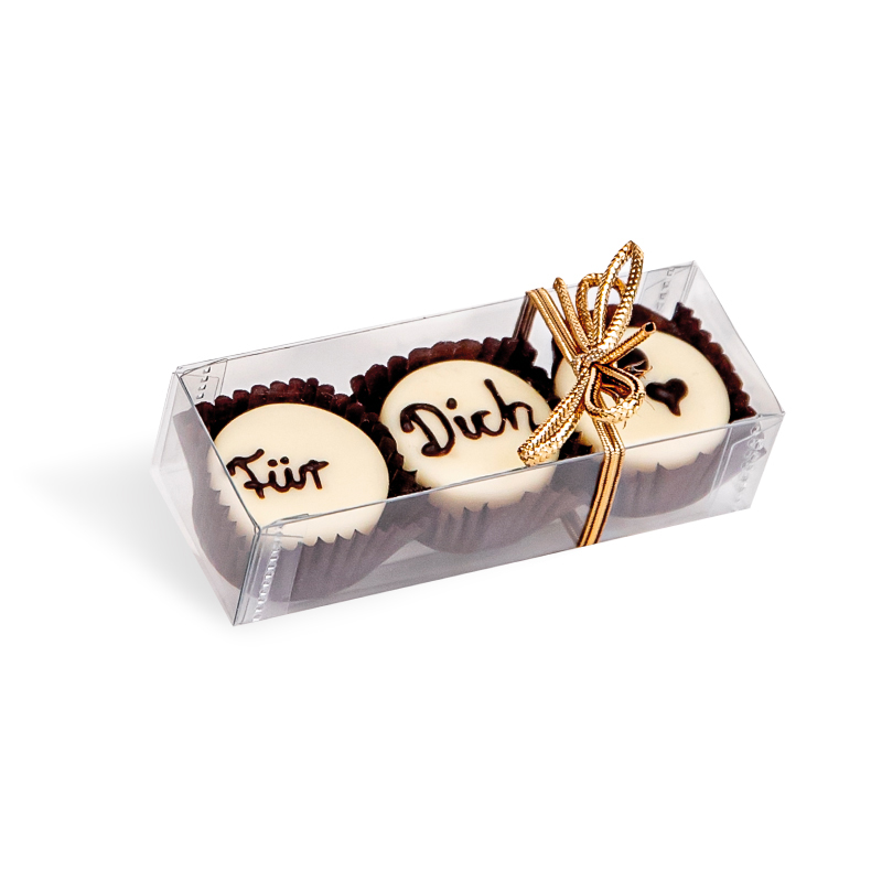 Viba 3er Confiserie Sahne Vanille Trüffel Für Dich ♡, 39 g