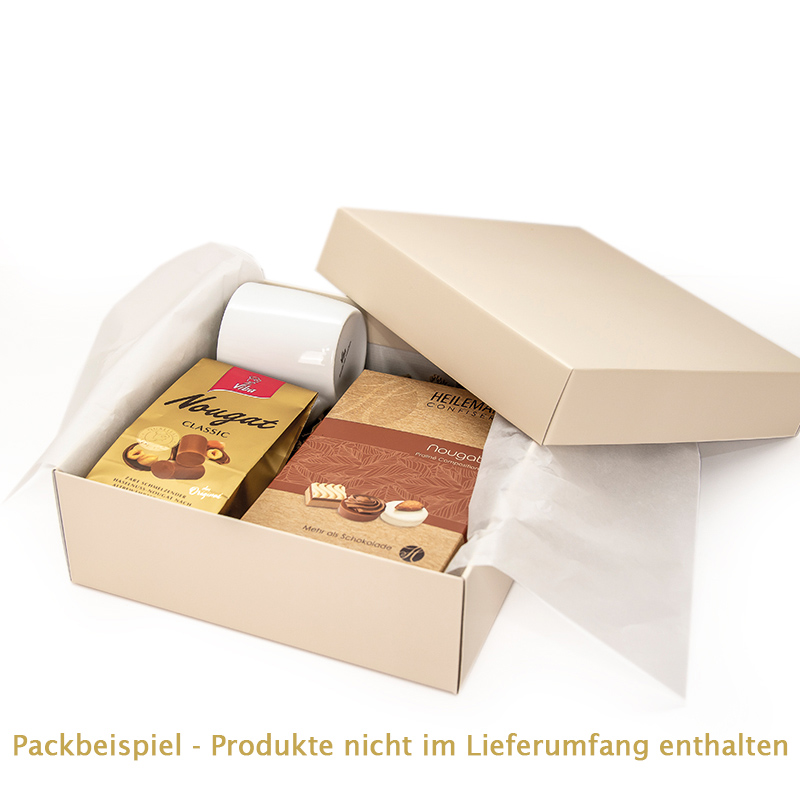 Geschenkbox zum Selbstbefüllen - klein - Packbeispiel
