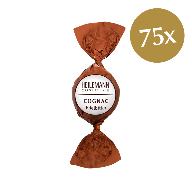 Heilemann Cognac Praliné-Kugel, 75 x 15 g