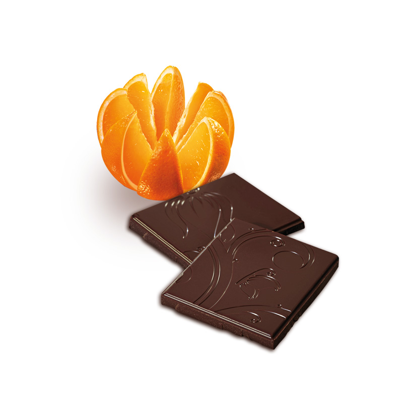 Heilemann Orange Edelbitter-Schokolade Stücke