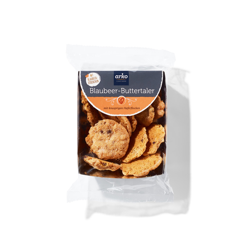 arko Blaubeer-Buttertaler, 150 g