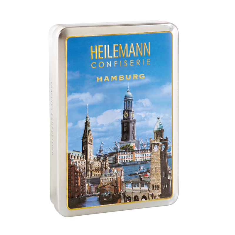 Heilemann Pralinen-Dose "Hamburg", 130 g