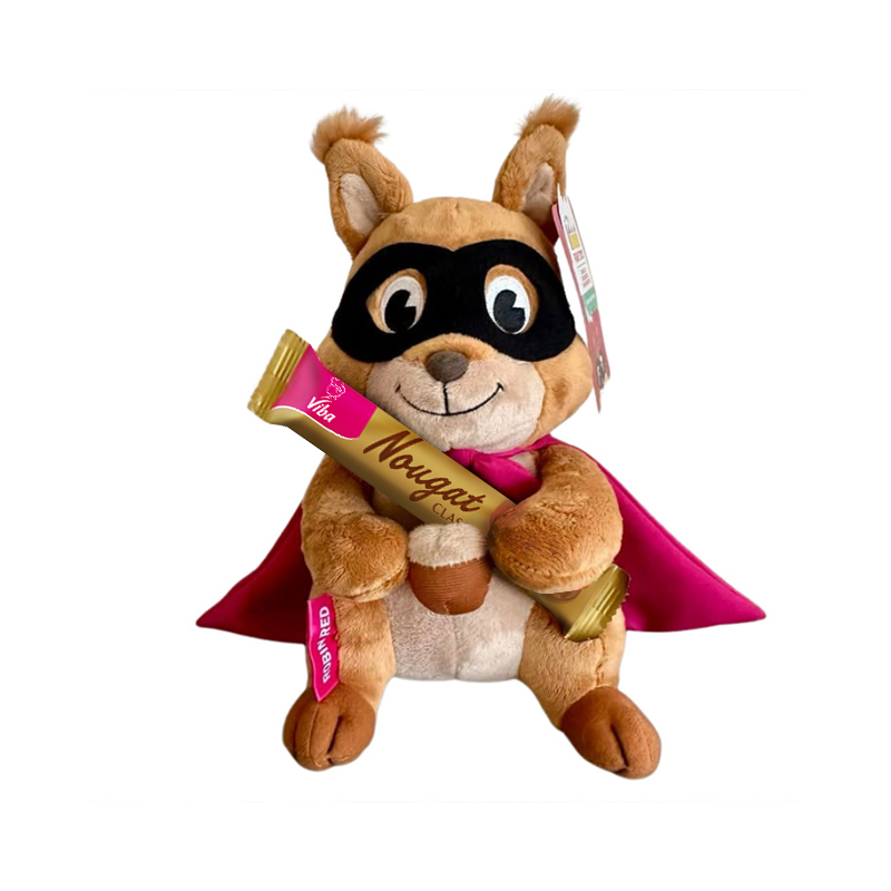 Robin Red mit Classic Nougat Stange