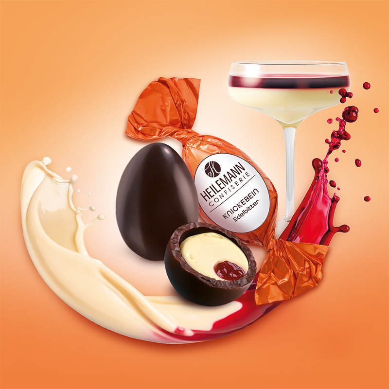 Heilemann Knickebein-Ei - cremig flüßige Füllung