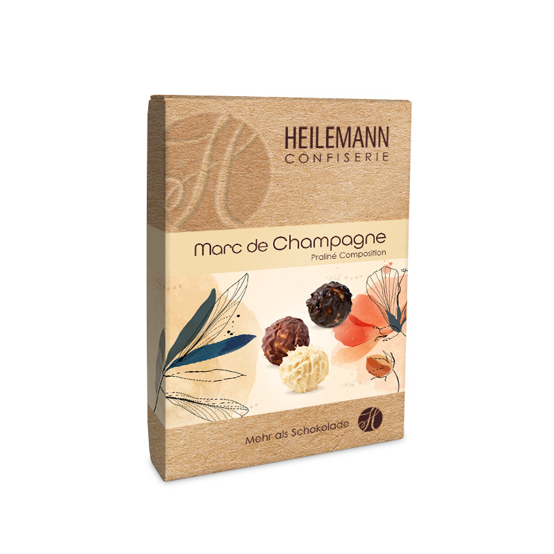 Heilemann Marc de Champagne Praliné Composition, 130 g