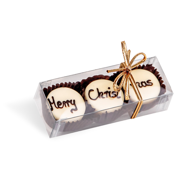 Viba 3er Sahne Vanille Trüffel Merry Christmas, 39 g